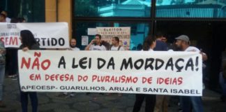 Nota de apoio à luta dos trabalhadores de educação de Guarulhos