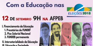 ASPROLF convoca trabalhadores para debater a Educação nas Eleições 2018
