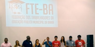 FTE reforça a luta que barrar a Reforma da Previdência