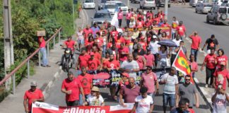 Greve Geral #14J: Trabalhadores e estudantes realizam ato contra a Reforma da Previdência