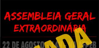 URGENTE: Assembleia Adiada