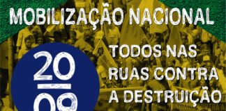 20 de Setembro – Mobilização Nacional