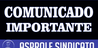 ATENÇÃO: INFORMES DA ASPROLF