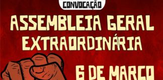 ASPROLF convoca Assembleia com indicativo de Paralisação assembleia 6M