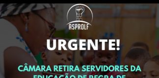 Câmara retira educação da regra de congelamento de salários