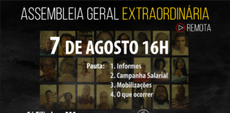 Assembleia Extraordinária hoje