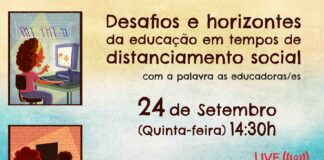 Educadoras/es de Lauro de Freitas apresentarão pesquisa em Live