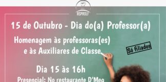 Asprolf fará homenagem no Dia do Professor