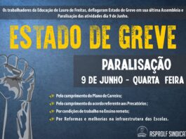 Trabalhadores da educação paralisam com ato online nesta quarta-feira (9)