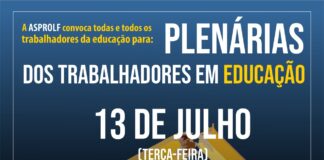 Convocação – Plenária para debater aulas assíncronas e os Precatórios do Fundef