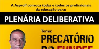 Acompanhe a Plenária deliberativa dos Precatórios do Fundef pelo YouTube