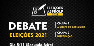 Debate entre as chapas – Eleições ASPROLF