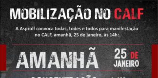 Asprolf convoca categoria para mobilização no Calf