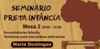 Seminário Preta Infância receberá a professora Maria Domingas