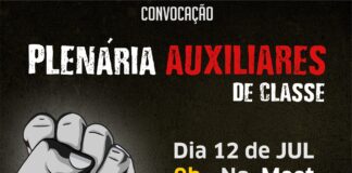 Link da Plenária dos Auxiliares de Classe