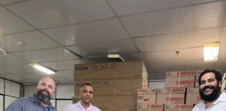 FTE-BA e CNTE entregaram 200 cestas básicas para a Campanha Bahia sem Fome