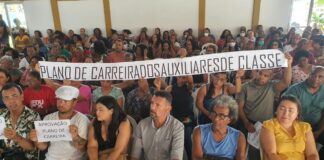 Prefeitura descumpre acordo e empurra trabalhadores para a luta auxiliares de classe