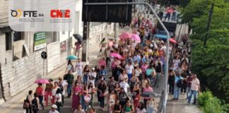 FTE presente em Camaçari