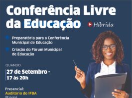 Acontece amanhã a Conferência Livre de Educação
