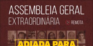 Asembleia adiada para amanhã, 17 de janeiro