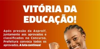Vitória da Asprolf: Após pressão Prefeitura convoca todos os aprovados