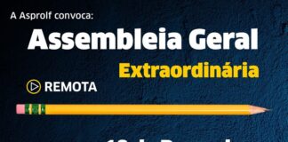 Asprolf convoca categoria para assembleia online
